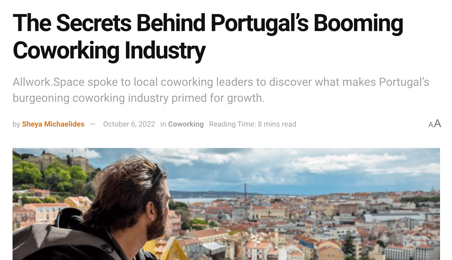 portugal's bboming coworking industry